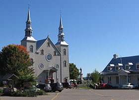 Église de Cap-Santé et son presbytère