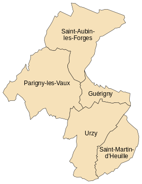 Image illustrative de l'article Communauté de communes des Bertranges à la Nièvre