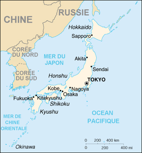 carte : Géographie du Japon