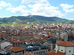 Toits du Casco viejo de Bilbao