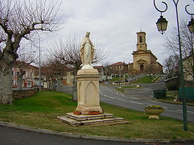 Vue sur Cassagnabère-Tournas