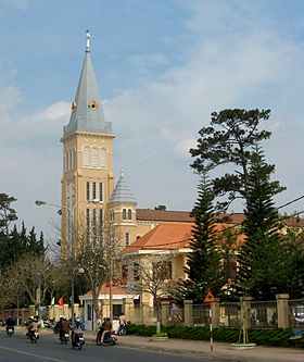 Vue de Đà Lạt (juillet 2010)