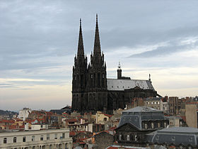 La cathédrale Notre-Dame-de-l'Assomption de Clermont.