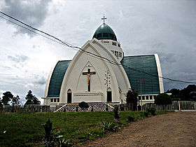 Cathédrale Notre-Dame de la Paix, à Bukavu