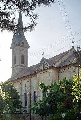 L'église catholique de Žabalj