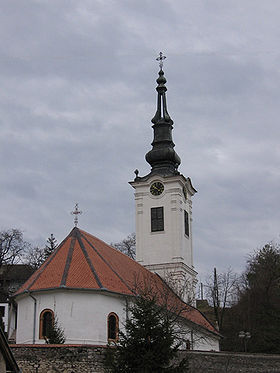 L'église orthodoxe serbe de Čerević