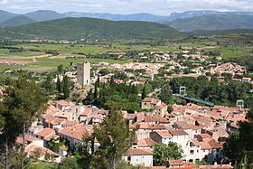 Panorama du village depuis le « Trou du Corbeau »