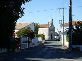 Centre-bourg et église de Chaillevette
