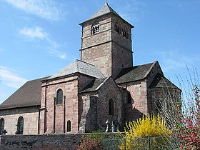 L'église romane du XIIe siècle