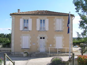 La mairie de Chantillac