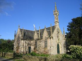 La chapelle Saint-Jacques à Guiclan.