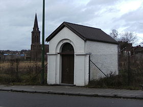 Chapelle dédiée à sainte Barbe ancien charbonnage du Mambourg