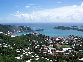 Vue de Charlotte Amalie