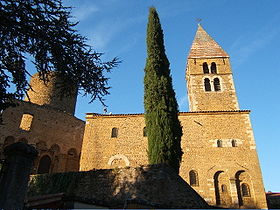 Vue du château et de la chapelle (côté Sud)