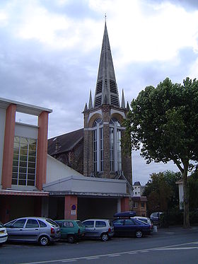 L'église Notre-Dame de Lourdes