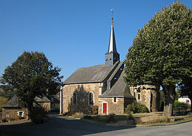 L'église de Chenillé-Changé