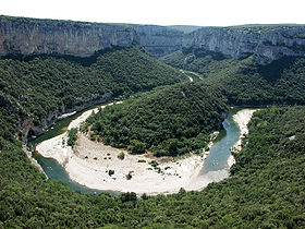 Image illustrative de l'article Réserve naturelle nationale des Gorges de l'Ardèche