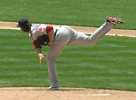 Clay Buchholz at Red Sox at A's 2010-07-21 1.JPG