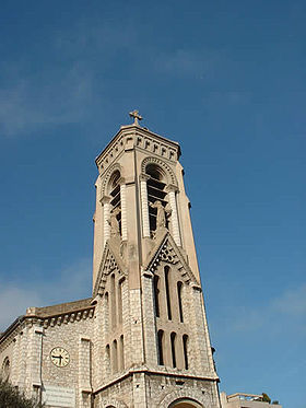 Le clocher de l'église Saint-Joseph