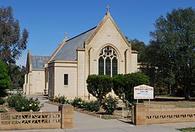 L'église catholique de Cohuna