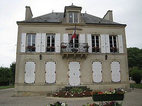 La mairie à Colleville-Bourg
