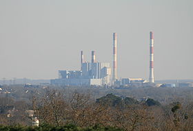 La centrale électrique de Cordemais.