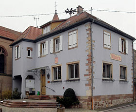 La mairie de la commune