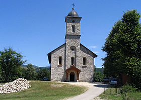 L'église Saint-Élie à Krupa na Vrbasu