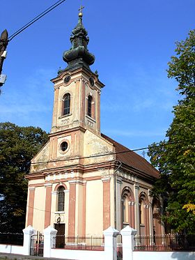 L'église orthodoxe serbe de Begeč