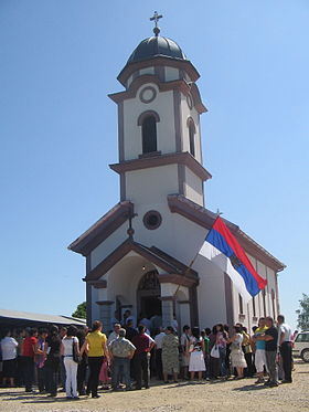 L'église orthodoxe serbe de Lađevci