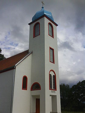 L'église de la Saint-Mère-de-Dieu à Vođenica