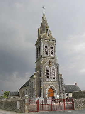 L'église paroissiale de Crollon.