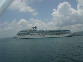 Cruise ship, Panama Canal.jpg