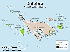 Carte de Culebra.