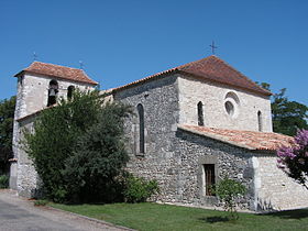 Église Saint-Barthélemy (du XIIIe siècle) de Cunèges
