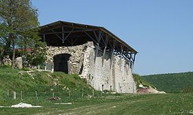 Ruines du monastère Saint-Vivant de Vergy