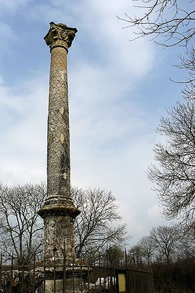 La colonne romaine de Cussy