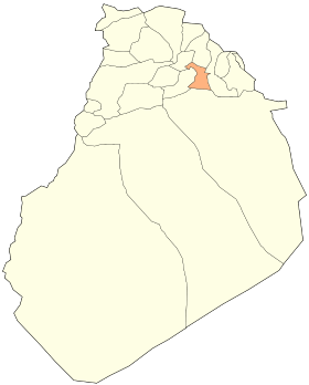 DA - 32-05 - Ghassoul - Wilaya d'El Bayadh map.svg