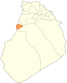 DA - 32-13 - Boussemghoun - Wilaya d'El Bayadh map.svg