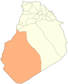 DA - 32-16 - El Bnoud - Wilaya d'El Bayadh map.svg