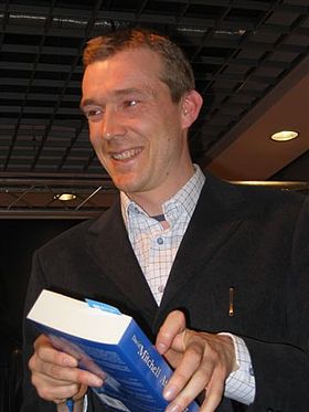 David Mitchell à Varsovie, le 7 avril 2006