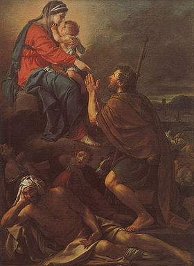 Image illustrative de l'article Saint Roch intercédant la Vierge