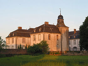 Le château « de Harlez » (XVIIIe siècle) à Deulin