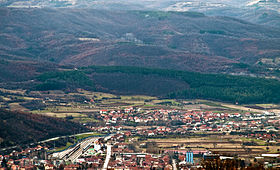 Vue générale de Dimitrovgrad