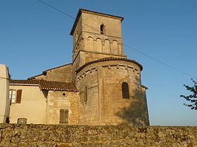 L'église Saint-Martial de Dirac
