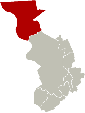 Localisation de Berendrecht-Zandvliet-Lillo au sein d'Anvers