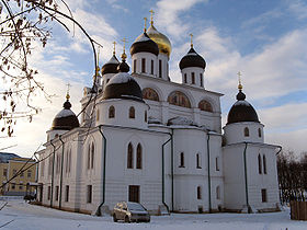 La cathédrale de l'Assomption du kremlin de Dmitrov (1509–1523).