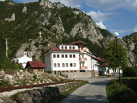 Le monastère de Dobrun, près de Dobrunska Rijeka
