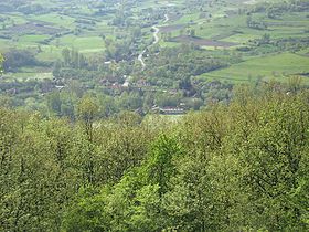 Vue de Donji Striževac