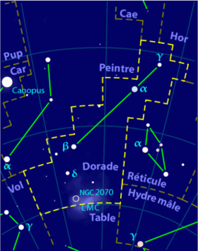 Image illustrative de l'article Dorade (constellation)